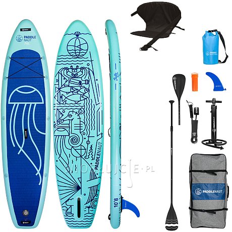 Deska SUP PADDLENAUT JELLO 10'8'' MINICOMBO 2026 - pompowany paddleboard