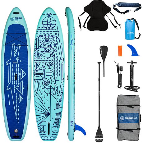 Deska SUP PADDLENAUT CROCO 11'6'' COMBO 2026 - pompowany paddleboard