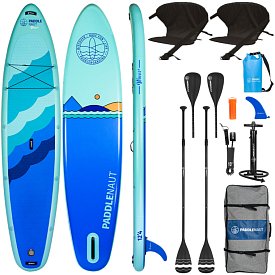 Deska SUP PADDLENAUT WAVE MULTI 12'4'' MINICOMBO - pompowany paddleboard