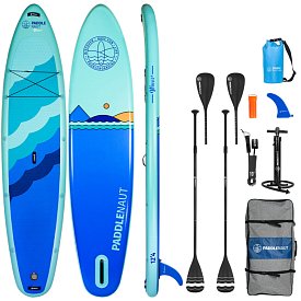 Deska SUP PADDLENAUT WAVE MULTI 12'4'' MINICOMBO - pompowany paddleboard