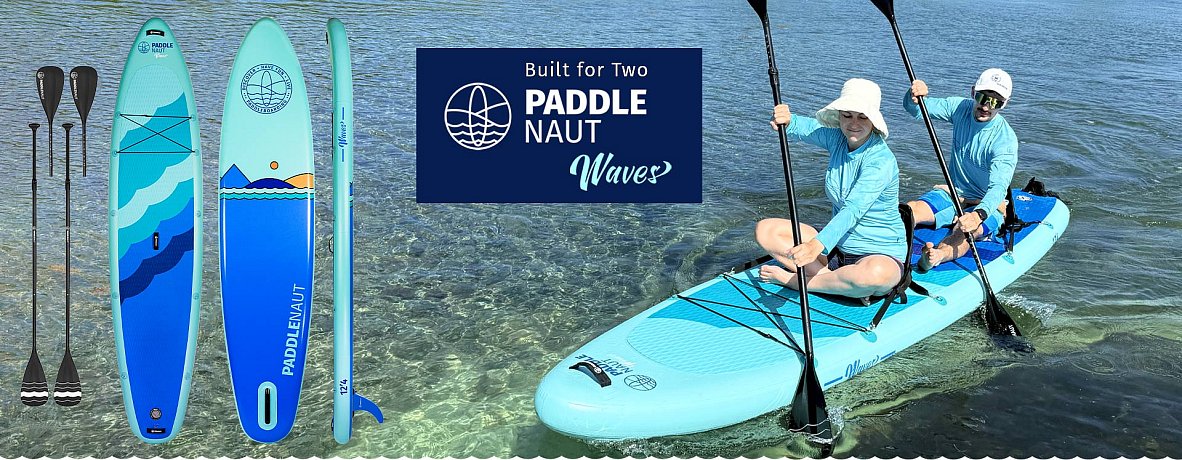 Deska SUP PADDLENAUT WAVE MULTI 12'4'' MINICOMBO - pompowany paddleboard