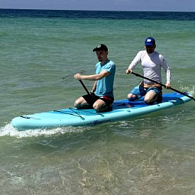 Deska SUP PADDLENAUT WAVE MULTI 12'4'' MINICOMBO - pompowany paddleboard