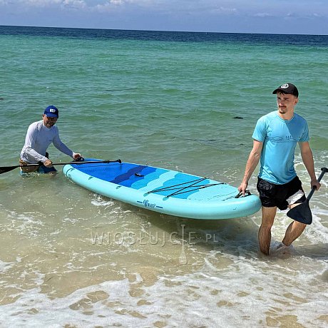 Deska SUP PADDLENAUT WAVE MULTI 12'4'' MINICOMBO - pompowany paddleboard