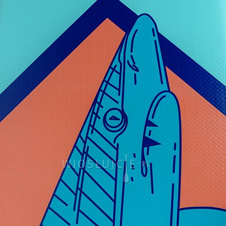 Deska SUP PADDLENAUT SHARKO MULTI 12'4'' MINICOMBO - pompowany paddleboard