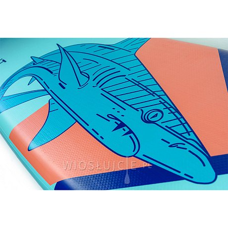 Deska SUP PADDLENAUT SHARKO MULTI 12'4'' MINICOMBO - pompowany paddleboard