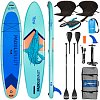 Deska SUP PADDLENAUT SHARKO MULTI 12'4'' MINICOMBO - pompowany paddleboard