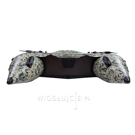 Ponton GLADIATOR ACTIVE C420AL Camo Digital - pompowana łódź z aluminiową podłogą