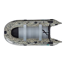 Ponton GLADIATOR ACTIVE C420AL Camo Digital - pompowana łódź z aluminiową podłogą