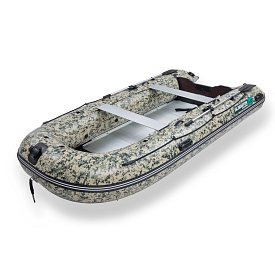 Ponton GLADIATOR ACTIVE C420AL Camo Digital - pompowana łódź z aluminiową podłogą