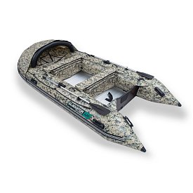 Ponton GLADIATOR ACTIVE C420AL Camo Digital - pompowana łódź z aluminiową podłogą