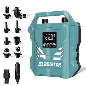 Pompka elektryczna GLADIATOR AP-883 12 V - maksymalne ciśnienie do 22 PSI