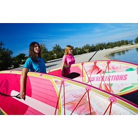 Deska SUP SUN REFLECTIONS MULTI 12'4 MINICOMBO Soft Blush - pompowany paddleboard