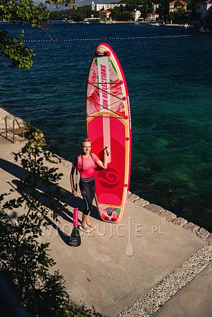 Deska SUP SUN REFLECTIONS MULTI 12'4 MINICOMBO Soft Blush - pompowany paddleboard