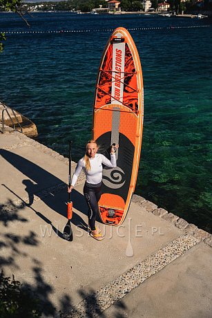 Deska SUP SUN REFLECTIONS MULTI 12'4 MINICOMBO ORANGE - pompowany paddleboard
