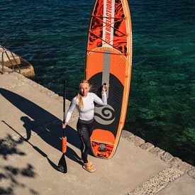Deska SUP SUN REFLECTIONS MULTI 12'4 MINICOMBO ORANGE - pompowany paddleboard