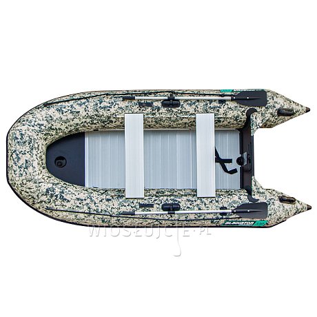 Ponton GLADIATOR CLASSIC B330AL Camo Digital - pompowana łódź z aluminiową podłogą
