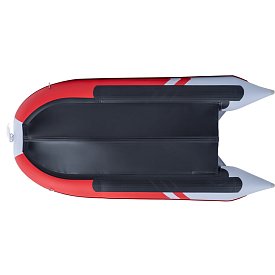 Ponton GLADIATOR CLASSIC B330AL Red White - pompowana łódź z aluminiową podłogą