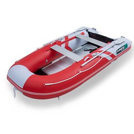 Ponton GLADIATOR CLASSIC B330AL Red White - pompowana łódź z aluminiową podłogą