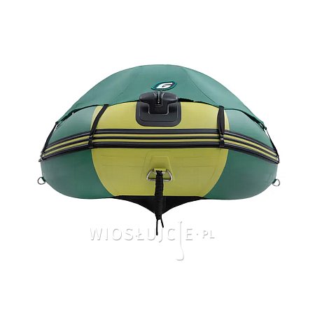 Ponton GLADIATOR ACTIVE C330AL Green-Yellow - pompowana łódź z aluminiową podłogą