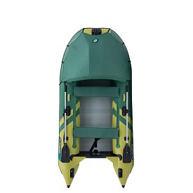 Ponton GLADIATOR ACTIVE C330AL Green-Yellow - pompowana łódź z aluminiową podłogą