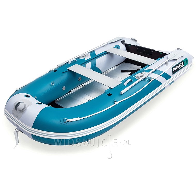 Ponton GLADIATOR ACTIVE C330AL  Sea green-White - pompowana łódź z aluminiową podłogą