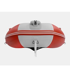 Ponton GLADIATOR ACTIVE C330AL Red-White - pompowana łódź z aluminiową podłogą