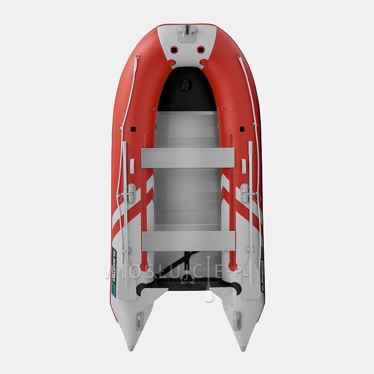 Ponton GLADIATOR ACTIVE C330AL Red-White - pompowana łódź z aluminiową podłogą
