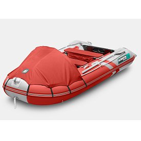 Ponton GLADIATOR ACTIVE C330AL Red-White - pompowana łódź z aluminiową podłogą