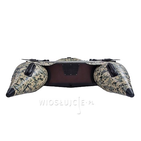 Ponton GLADIATOR ACTIVE C330AL Camo Digital - pompowana łódź z aluminiową podłogą
