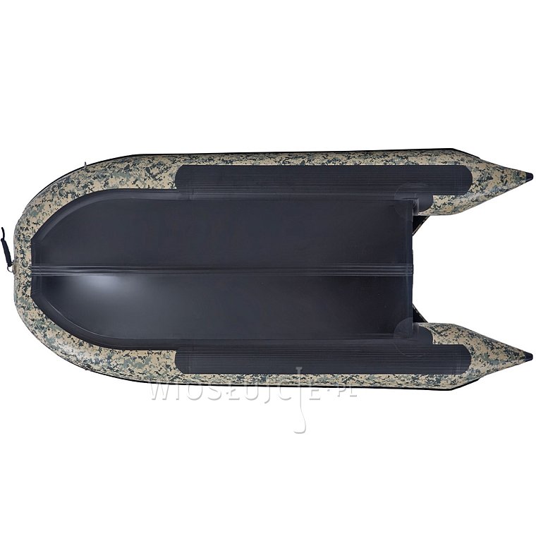 Ponton GLADIATOR ACTIVE C330AL camu - pompowana łódź z aluminiową podłogą