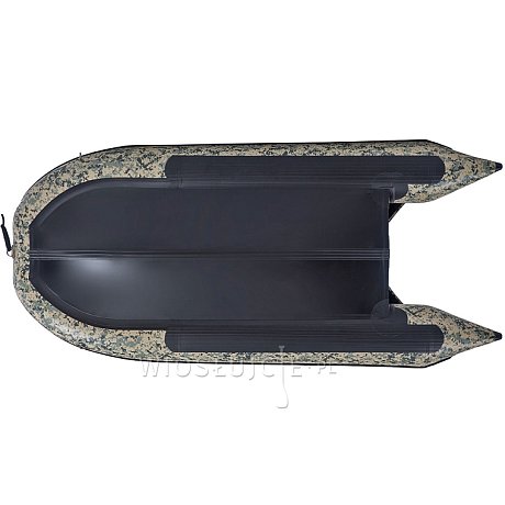 Ponton GLADIATOR ACTIVE C330AL Camo Digital - pompowana łódź z aluminiową podłogą