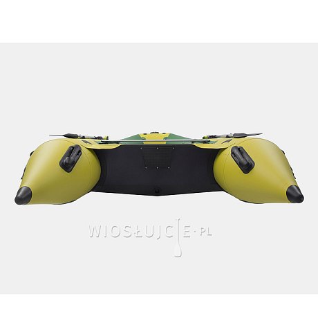 Ponton GLADIATOR ACTIVE C370AL Green-Yellow  - pompowana łódź z aluminiową podłogą