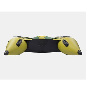 Ponton GLADIATOR ACTIVE C370AL Green-Yellow  - pompowana łódź z aluminiową podłogą