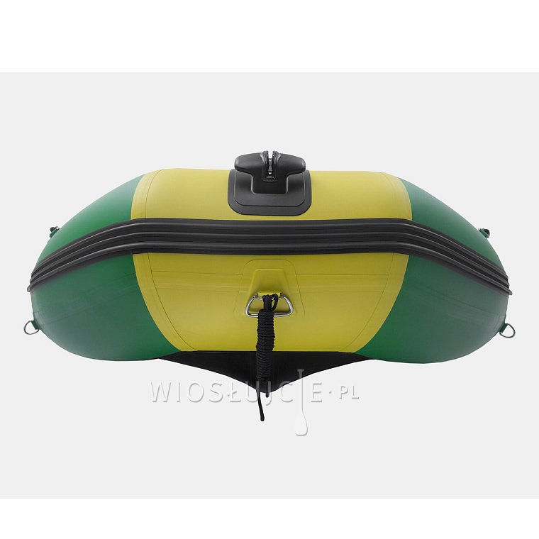 Ponton GLADIATOR ACTIVE C370AL Green-Yellow  - pompowana łódź z aluminiową podłogą