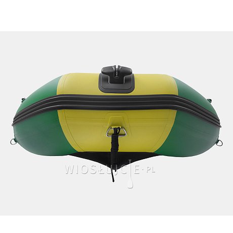 Ponton GLADIATOR ACTIVE C370AL Green-Yellow  - pompowana łódź z aluminiową podłogą