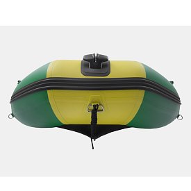 Ponton GLADIATOR ACTIVE C370AL Green-Yellow  - pompowana łódź z aluminiową podłogą