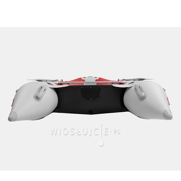 Ponton GLADIATOR ACTIVE C370AL orange Red-White - pompowana łódź z aluminiową podłogą