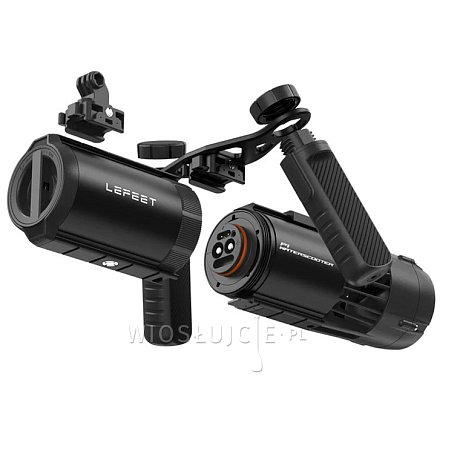 Skuter podwodny LEFEET P1 XR BLACK z baterią 160 Wh - do nurkowania i sportów wodnych