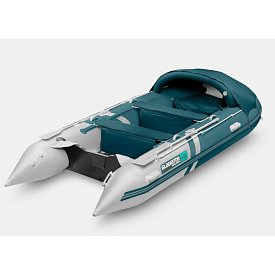 Ponton GLADIATOR ACTIVE C420AL Sea green/White - pompowana łódź z aluminiową podłogą