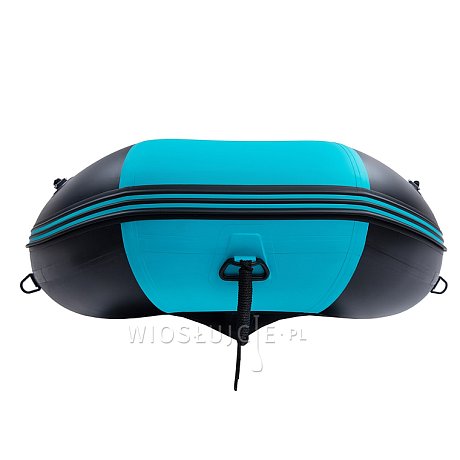 Ponton GLADIATOR CLASSIC B330AL black turquise - pompowana łódź z aluminiową podłogą