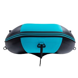 Ponton GLADIATOR CLASSIC B330AL black turquise - pompowana łódź z aluminiową podłogą
