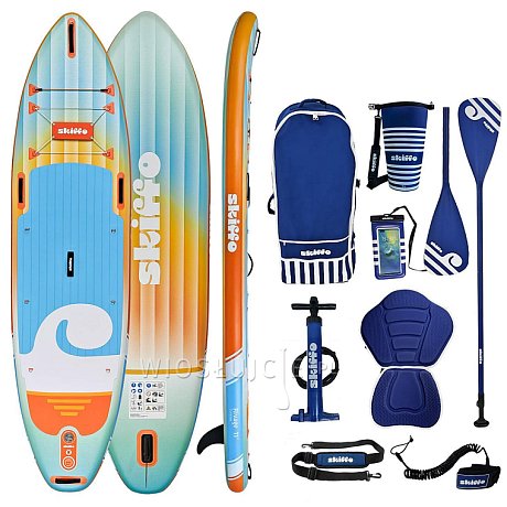 Deska SUP SKIFFO Rivage Collector Sunrise 11' - pompowany paddleboard