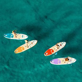 Deska SUP SKIFFO Rivage Lava 11' COMBO - pompowany paddleboard