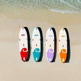 Deska SUP SKIFFO Rivage Lava 11' COMBO - pompowany paddleboard