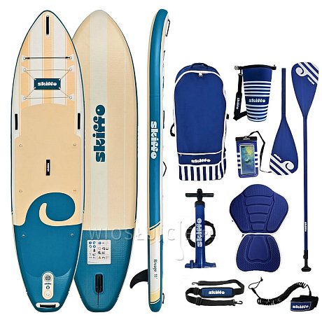 Deska SUP SKIFFO Rivage Lagoon 11' COMBO - pompowany paddleboard