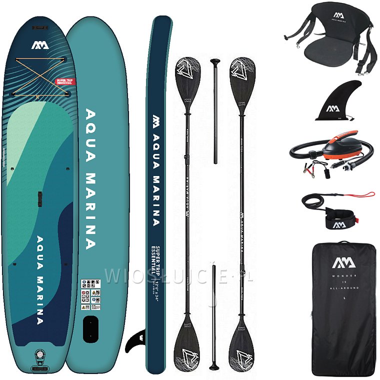 Paddleboard AQUA MARINA SuperTrip 12'6 Essential 2026 - nafukovací
