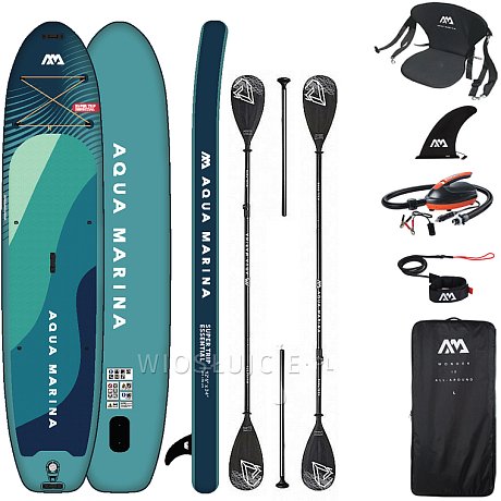 Deska SUP AQUA MARINA SuperTrip 12'6" Essential - pompowany paddleboard