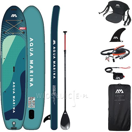 Deska SUP AQUA MARINA SuperTrip 12'6" Essential - pompowany paddleboard