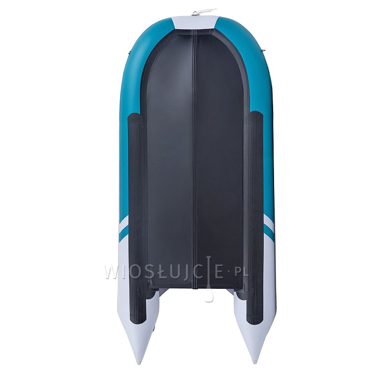 Ponton GLADIATOR ACTIVE C330AD black turquoise - pompowana łódź z pompowaną podłogą