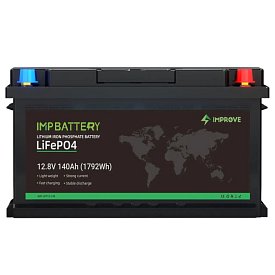 Akumulator IMPROVE 140 Ah 12,8 V LiFePO4 Bluetooth